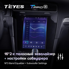 Штатная магнитола Tesla style Teyes TPRO 2 4/64 Volkswagen Golf 7 (2012-2020)
