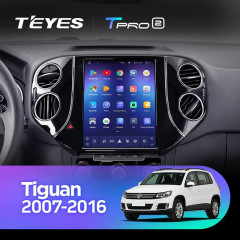 Штатная магнитола Tesla style Teyes TPRO 2 4/64 Volkswagen Tiguan 1 NF (2007-2016)