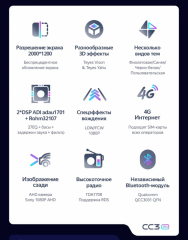 Штатная магнитола Teyes CC3 2K 4/64 Lifan Myway (2016-2022)