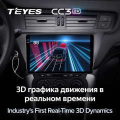 Штатная магнитола Teyes CC3 2K 6/128 Citroen C3-XR (2010-2018) F2