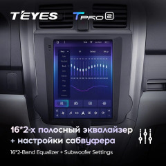 Штатная магнитола Tesla style Teyes TPRO 2 4/32 Honda CR-V 3 RE (2006-2012) Тип-B