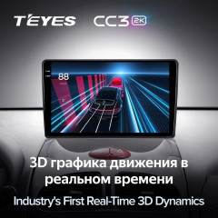 Штатная магнитола Teyes CC3 2K 4/64 Peugeot 206 T13 T16 T12 (1998-2012) F2