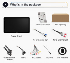 Универсальная магнитола Сarmedia OL-1903-2D-P6 Skoda