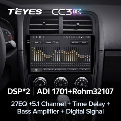 Штатная магнитола Teyes CC3 2K 4/64 Dodge Caliber PM (2009-2013)