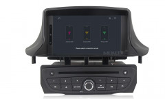 Штатная магнитола Carmedia MKD-R709-P6 Renault Fluence 2010+, черный