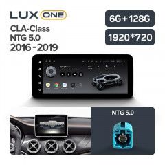 Штатная магнитола Teyes LUX ONE 6/128 Mercedes-Benz CLA-Class C117 X117 (NTG 5.0) (2016-2019)