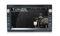 Универсальная магнитола Сarmedia KDO-7009 Skoda серебро