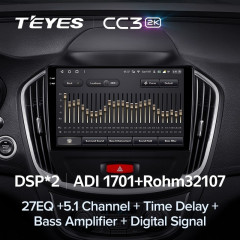 Штатная магнитола Teyes CC3 2K 4/64 BaoJun 560 (2015-2016)