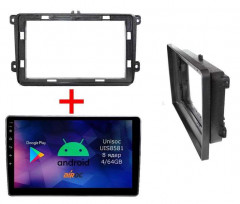 Штатная магнитола Airoc RM-3701 Volkswagen Универсальная 10"