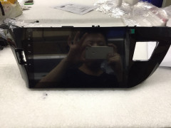 Штатная магнитола Carmedia NM-042-MTK Toyota Corolla E180/E170 2013+ вместо штатной рамки