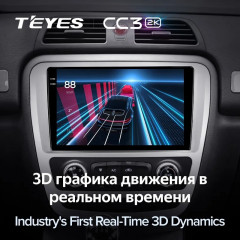 Штатная магнитола Teyes CC3 2K 4/64 JAC T6 (2015-2021)