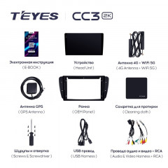 Штатная магнитола Teyes CC3 2K 6/128 Seat Ibiza 6J (2008-2015)