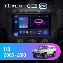 Штатная магнитола Teyes CC3 2K 4/32 Hummer H3 1 (2005-2010)