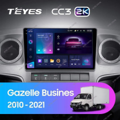Штатная магнитола Teyes CC3 2K 360 6/128 для GAZ Gazelle Busines (2010-2021) F2