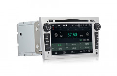 Универсальная магнитола Сarmedia MKD-7408s-P4N Opel (Серебро)