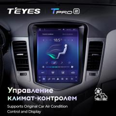 Штатная магнитола Tesla style Teyes TPRO 2 3/32 Chevrolet Cruze J300 (2008-2012)