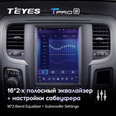 Штатная магнитола Tesla style Teyes TPRO 2 4/64 Dodge Ram 4 IV DJ DS (2013-2019) Тип-A