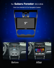 Штатная магнитола Carmedia OL-9511-1-P Subaru Impreza 2011+ (Gp/Gj)