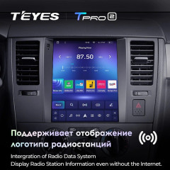 Штатная магнитола Tesla style Teyes TPRO 2 3/32 Nissan Tiida C11 (2004-2013)