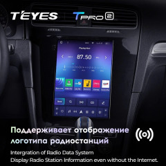 Штатная магнитола Tesla style Teyes TPRO 2 3/32 Volkswagen Golf 7 (2012-2020)