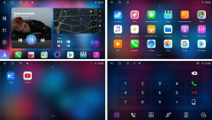 Штатная магнитола FarCar HL457/1166M Toyota Land Cruiser 100 2002-2007 климат серебро