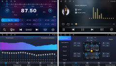 Штатная магнитола FarCar HL457/1166M Toyota Land Cruiser 100 2002-2007 климат серебро