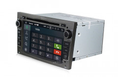 Универсальная магнитола Carmedia MKD-7408g-P6N Opel (Темно Серый)