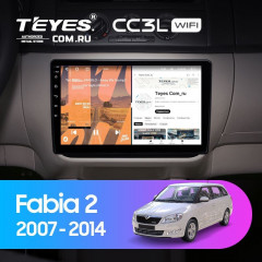 Штатная магнитола Teyes CC3L WiFi 2/32 Skoda Fabia 2 (2007-2014)