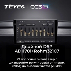 Штатная магнитола Teyes CC3 2K 4/64 для GAZ Газель Бизнес (2010-2022) F3