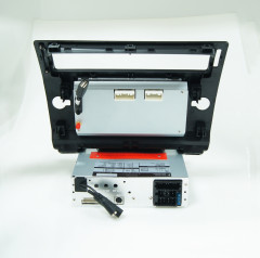 Штатная магнитола Сarmedia KR-7066-b-S9 Citroen C4 2004-2011 черный